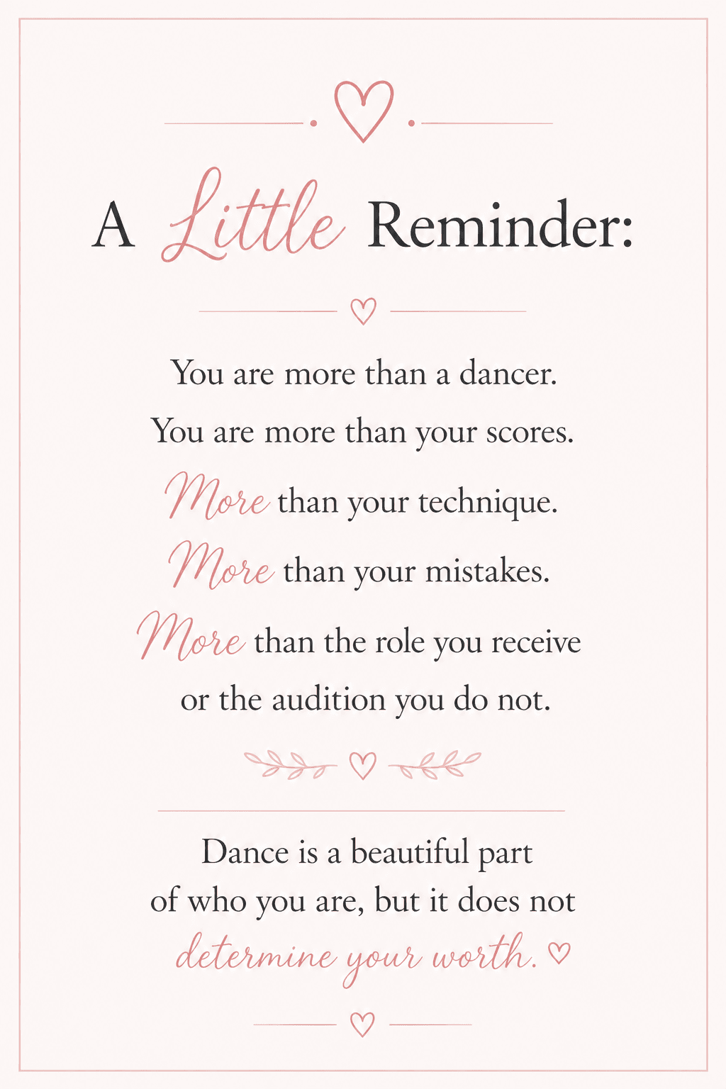 Dance prayer